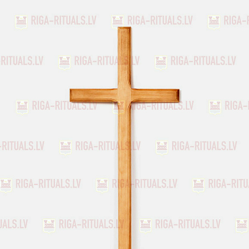 Wooden cross (Catholic / light brown) RPBD-KK1