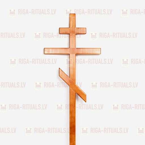 Wooden cross (Orthodox / brown) RPBD-PK4