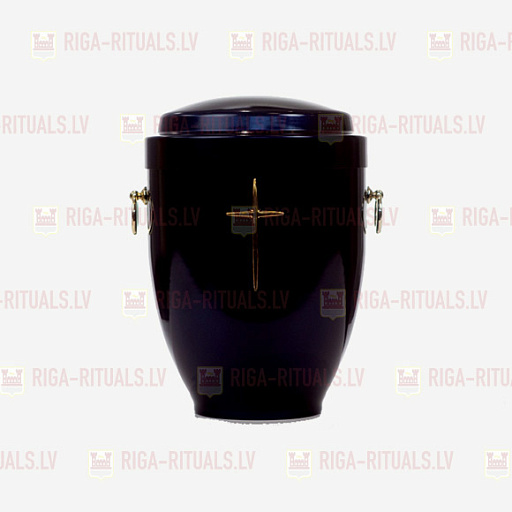 Ash urn (metal/dark blue) RPBD-U7-LV