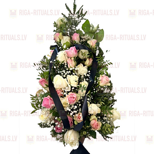 Funeral wreath RPBG-S04-LV