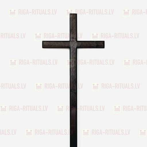 Wooden cross (Catholic / dark brown) RPBD-KKO3