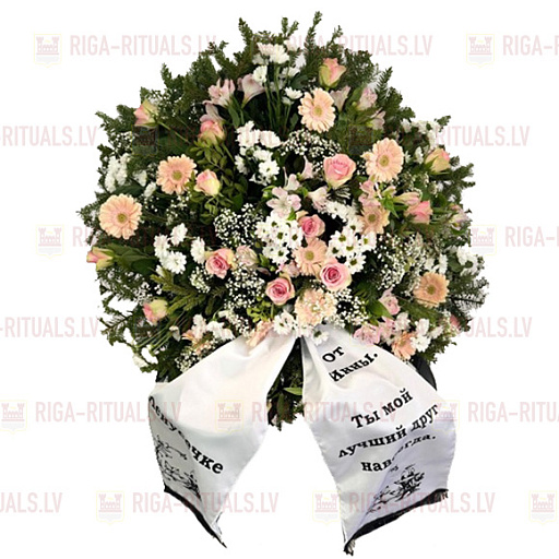 Funeral wreath RPBG-V07-LV